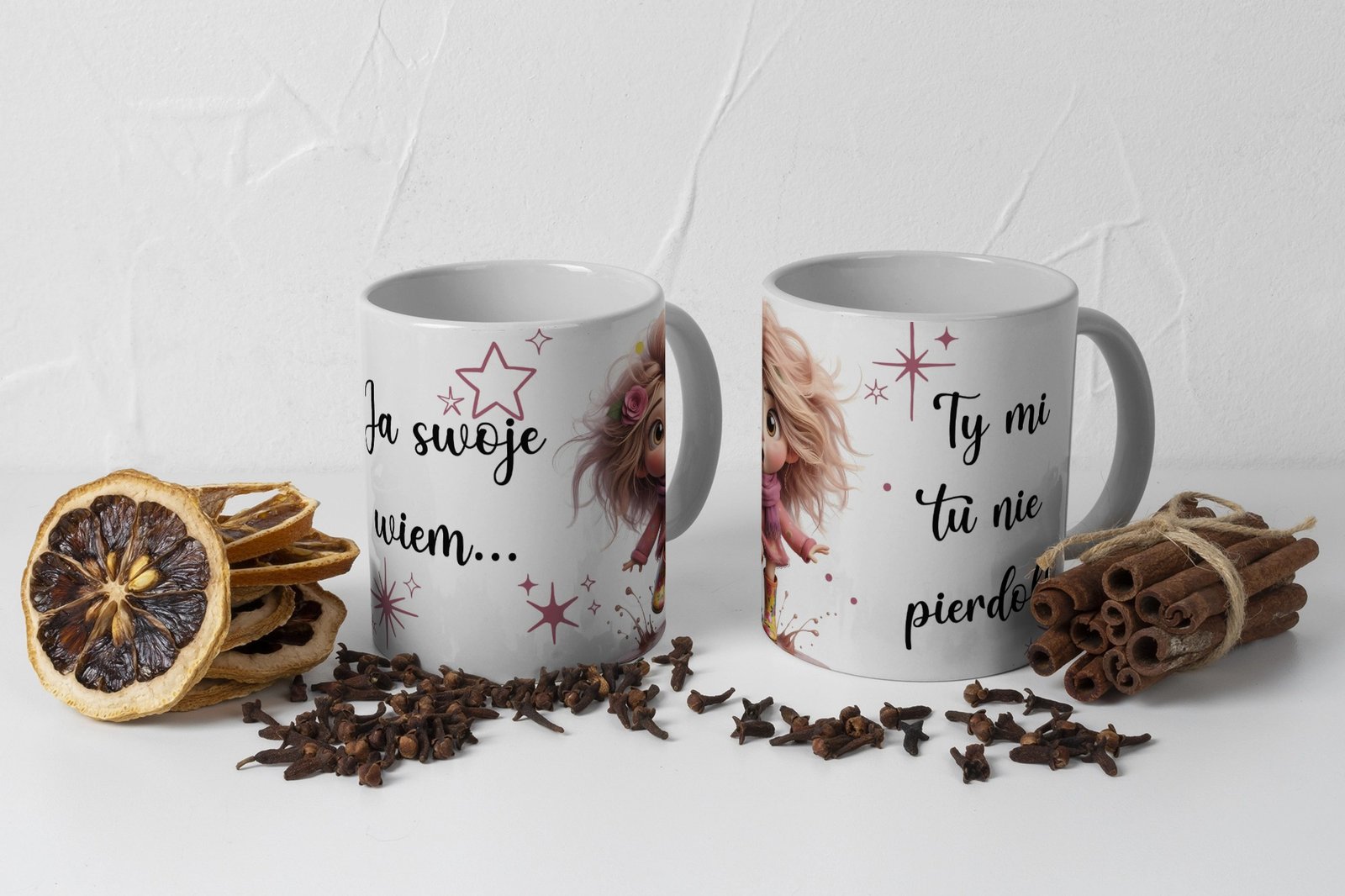 Personalizowany kubek z grafiką „Ja Swoje wiem"