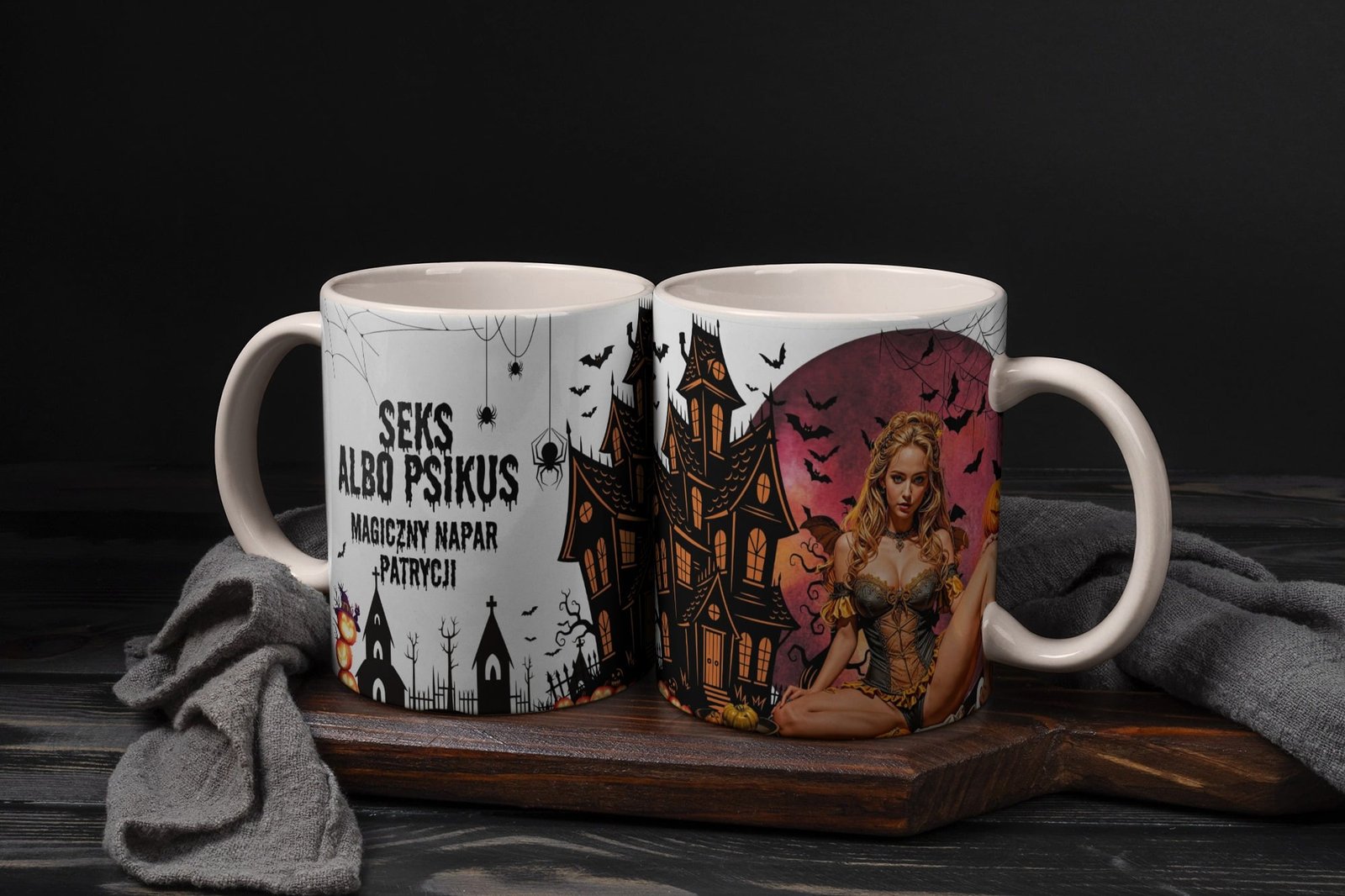 Personalizowane kubki na Halloween – wyjątkowy pomysł na prezent