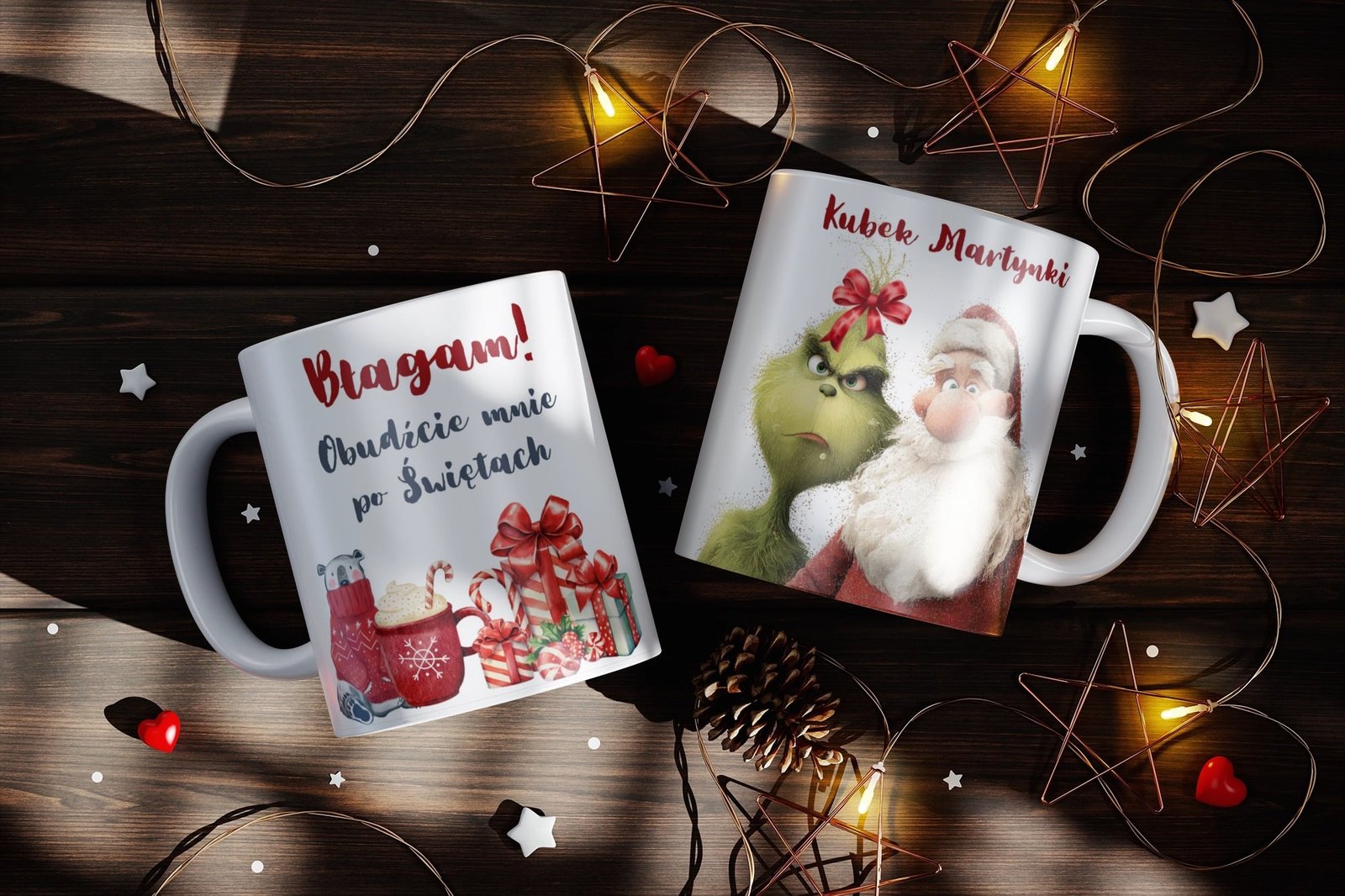 Personalizowany Kubek - Blagam obudzcie Mnie w Swieta