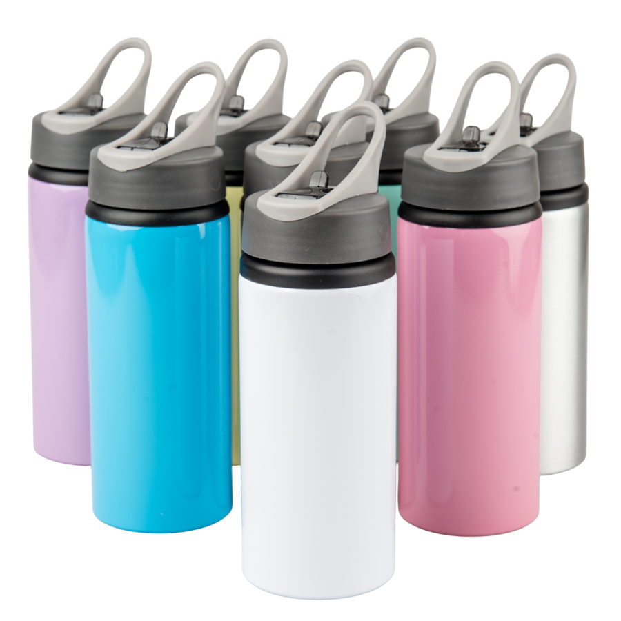 Aluminiowa butla Active 650 ml z ustnikiem – niebieski — zdjęcie 4
