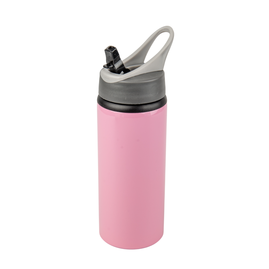 Aluminiowa butla Active 650 ml z ustnikiem – różowy — zdjęcie 2