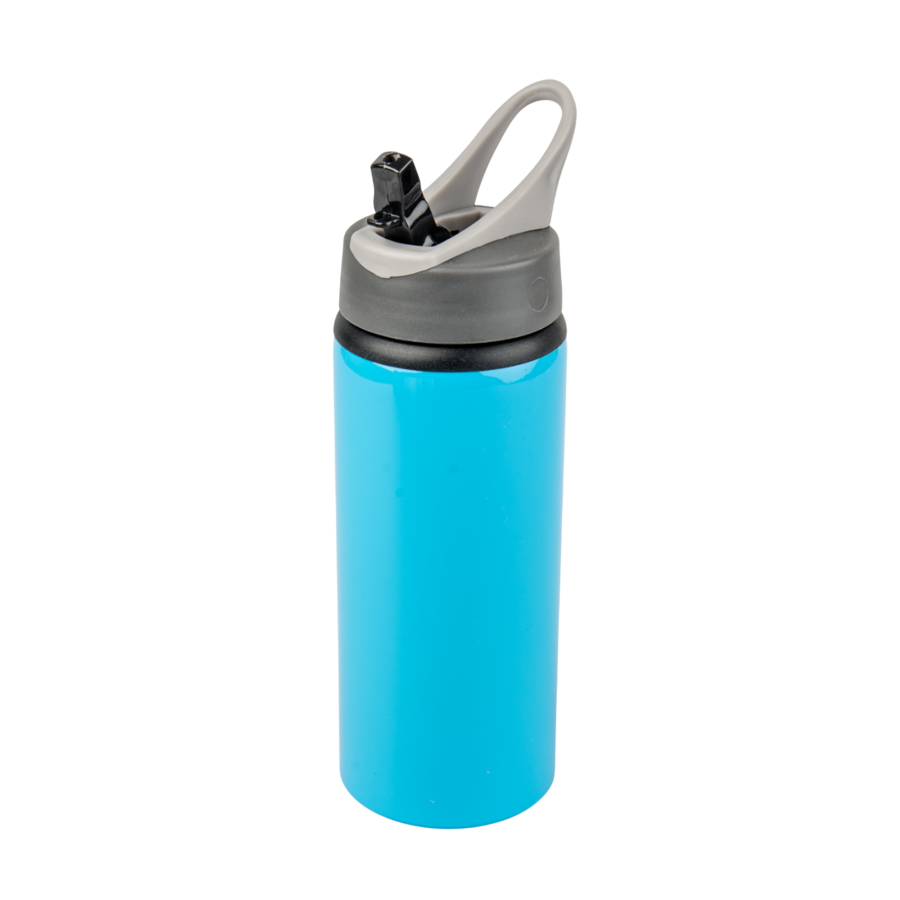 Aluminiowa butla Active 650 ml z ustnikiem – niebieski — zdjęcie 2