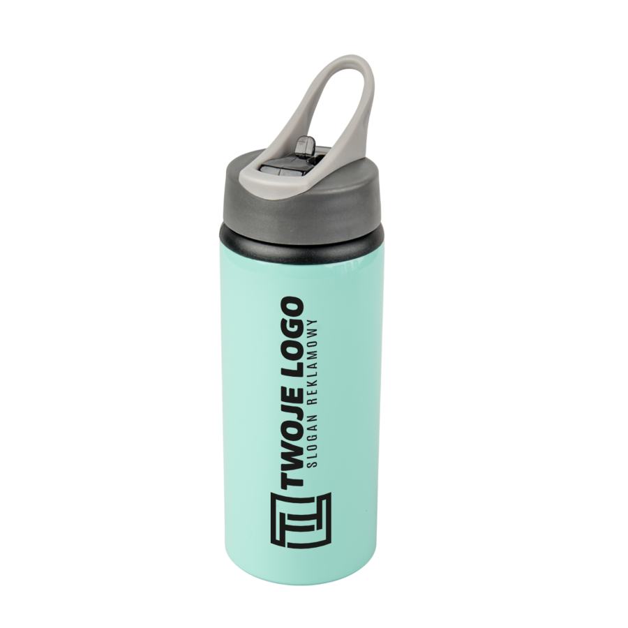 Aluminiowa butla Active 650 ml z ustnikiem – zielony — zdjęcie 4