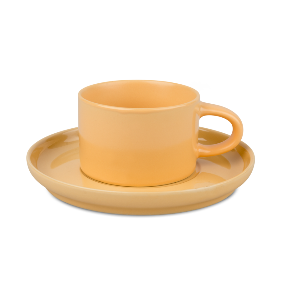 Filiżanka 200 ml Makaronik Żółta — zdjęcie 3