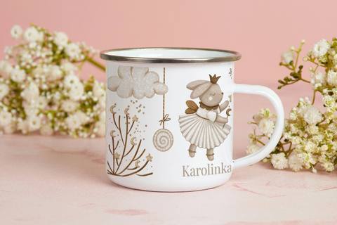 Personalizowany kubek z grafiką „Mala Karolinka"