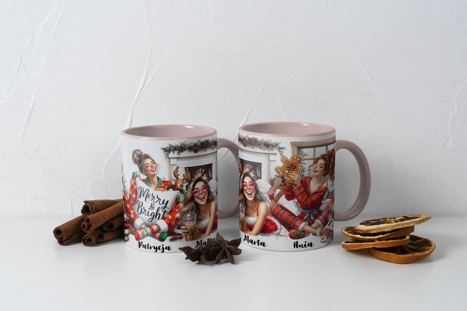 Personalizowany Kubek -  Swiateczna przyjazn