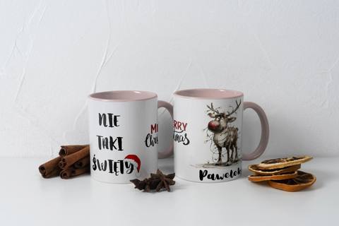 Personalizowany Kubek z napisem Nie Taki Swiety!